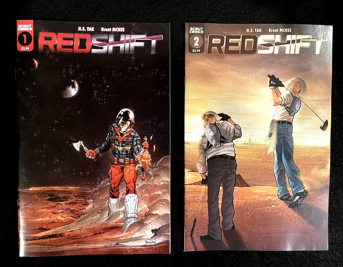 Redshift Higher Grade #1-2 (2021) Scout Comics