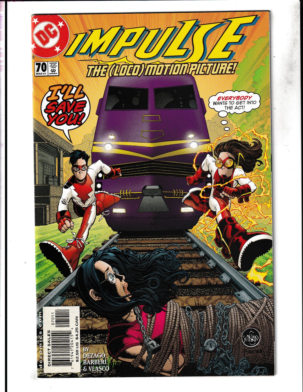 Impulse #70 (2001) DC Comics SKU:1662