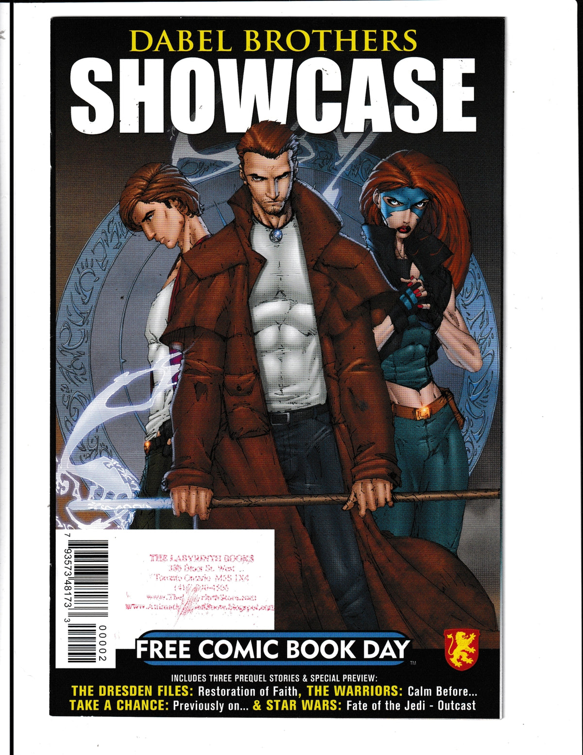 Dabel Brothers Showcase #1 (2009) FCBD Dresden Files Marvel Comics