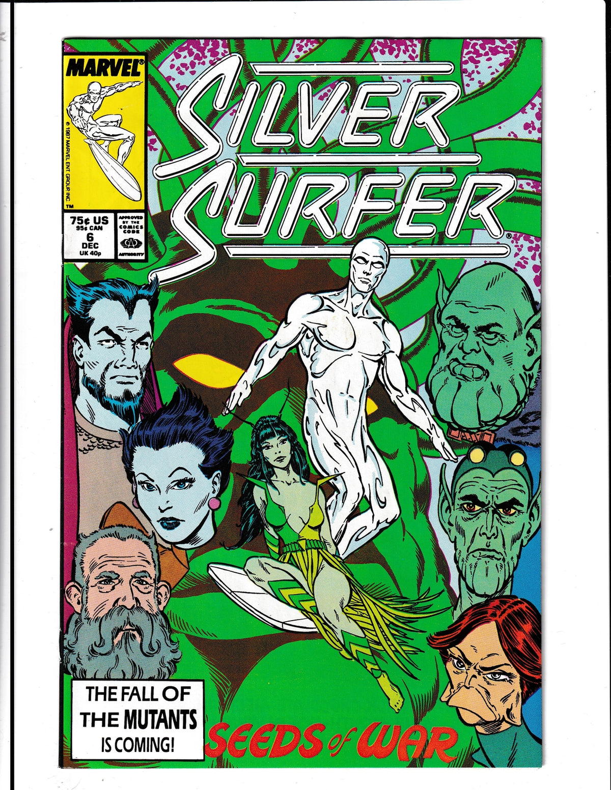 Silver Surfer #6 (1987) Marvel Comics