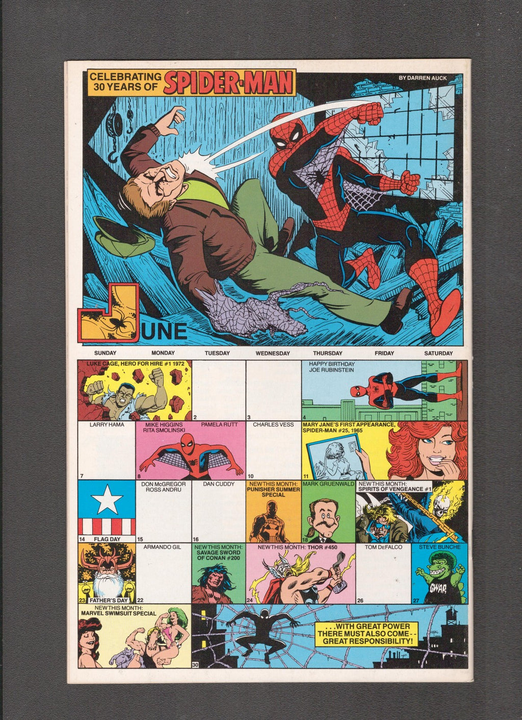 Marvel Age #114 (1992) John Romita Sr., Mark Bagley Marvel Comics