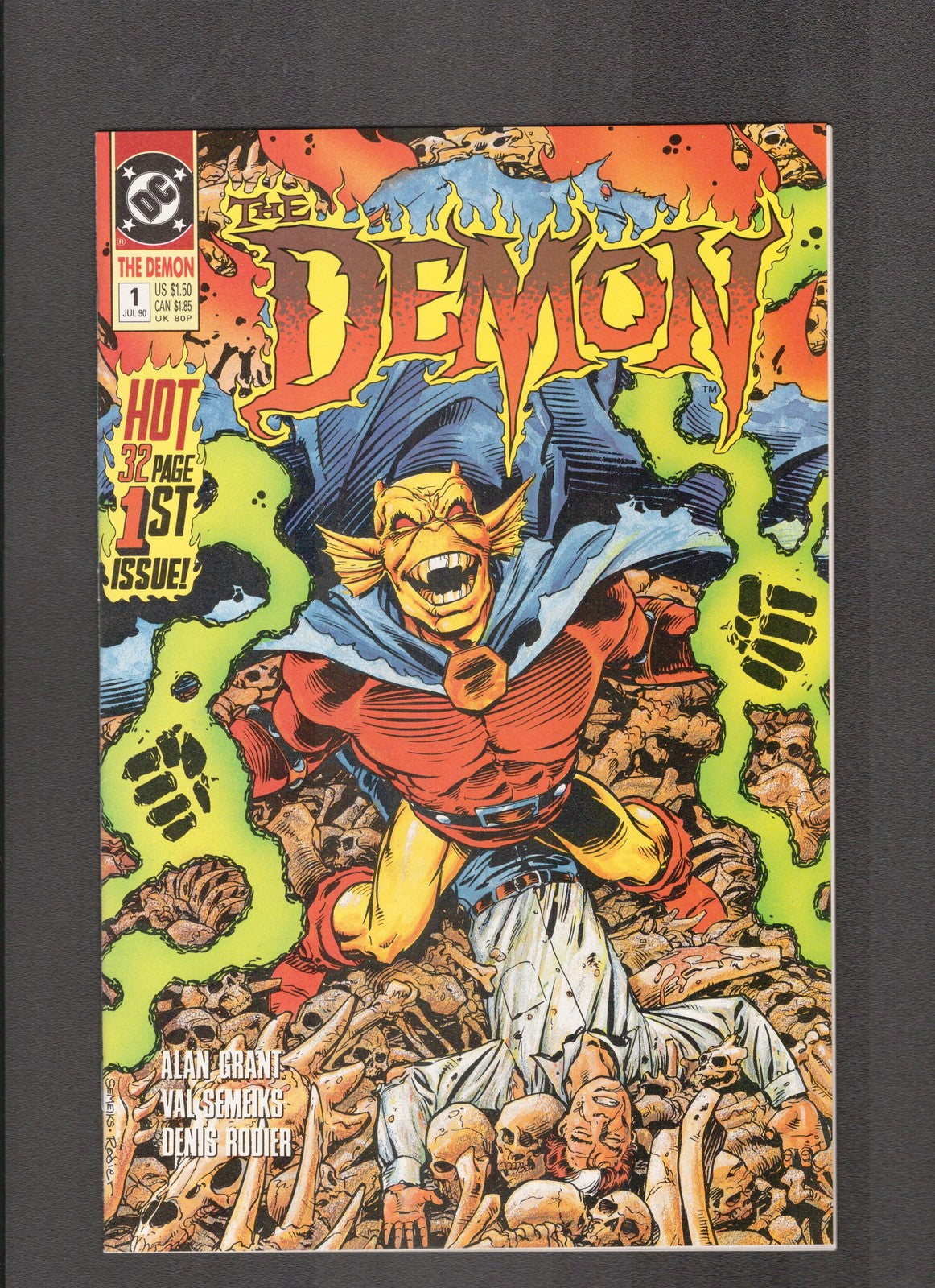 Demon #1 (1990) HIGH GRADE - Val Semieks DC Comics