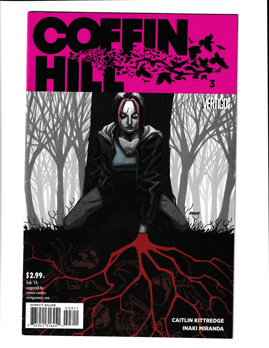 Coffin Hill #3 (2014) Vertigo Comics