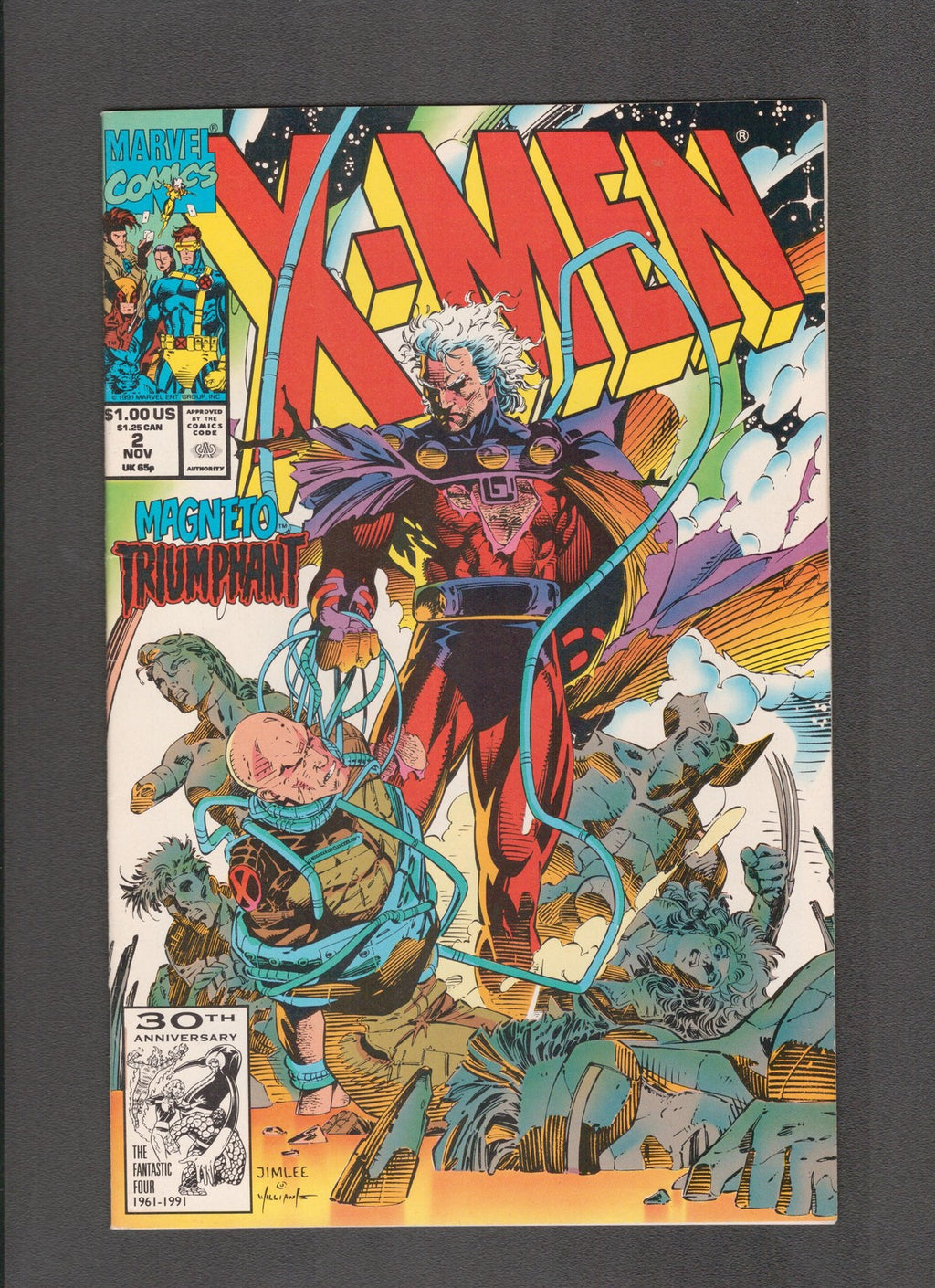 X-Men #2 (1991) Chris Claremont, Jim Lee Marvel Comics