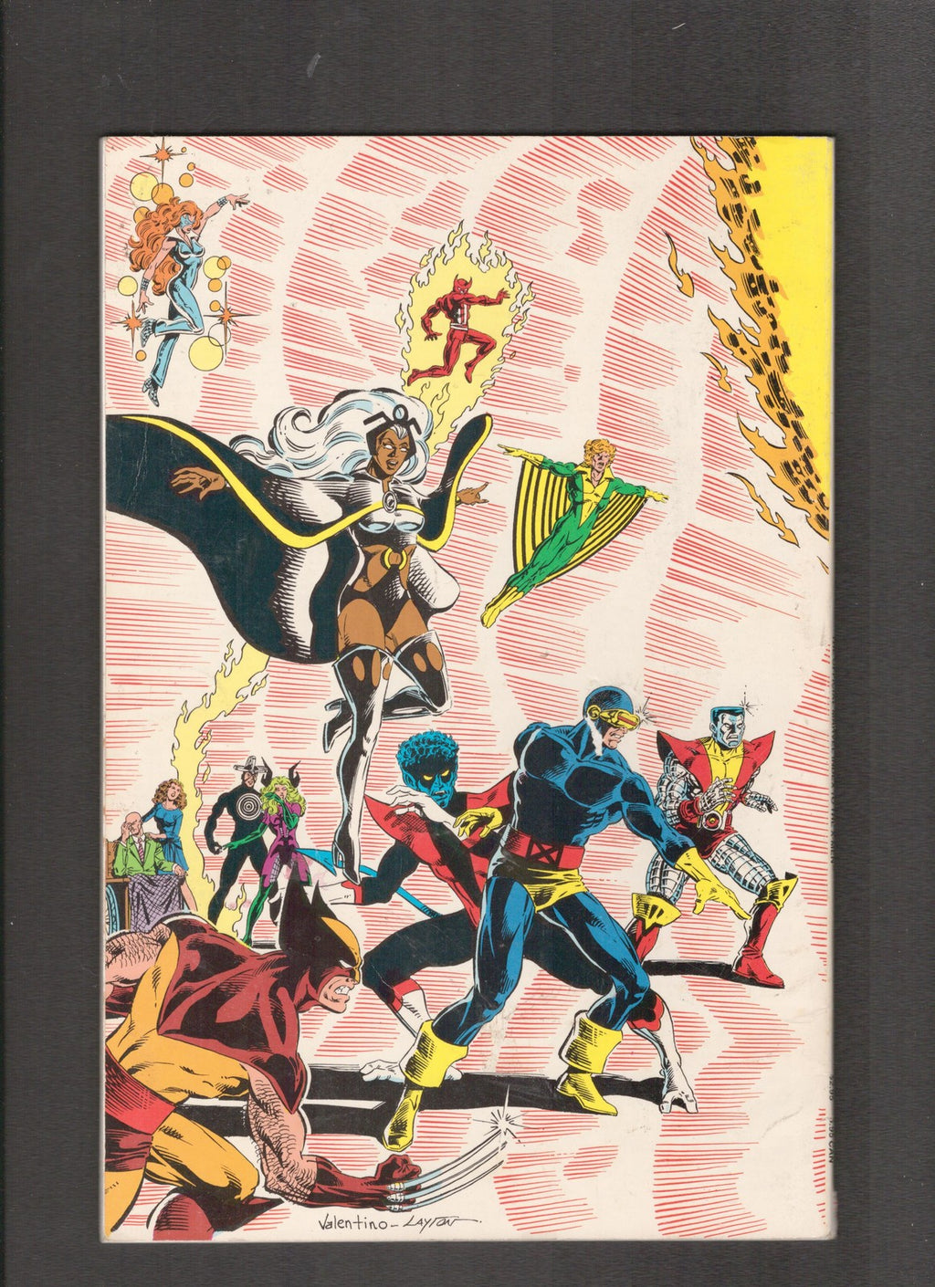 Official Marvel Index to the X-Men #6 (1988) Bob Layton Marvel Comics