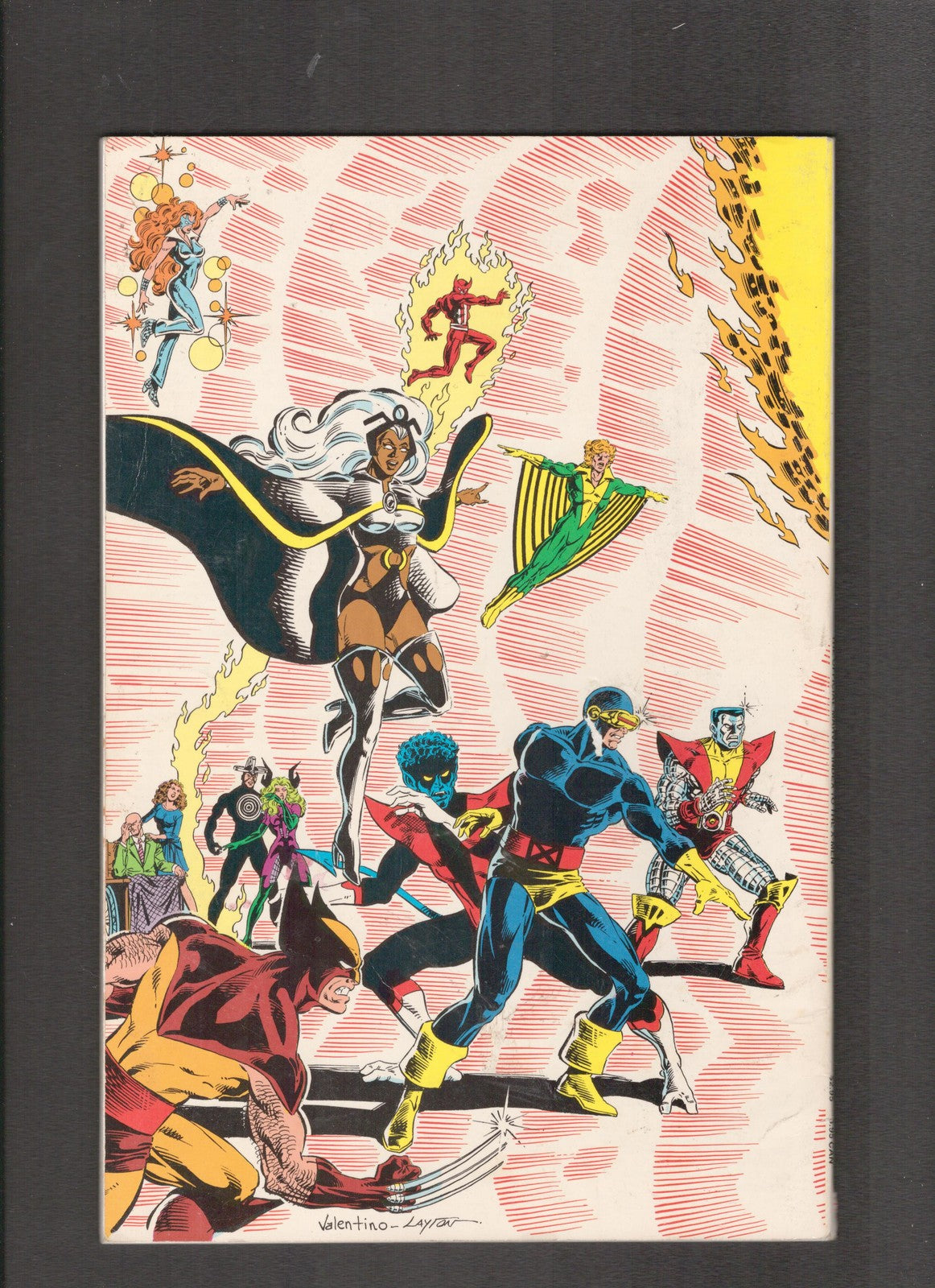 Official Marvel Index to the X-Men #6 (1988) Bob Layton Marvel Comics