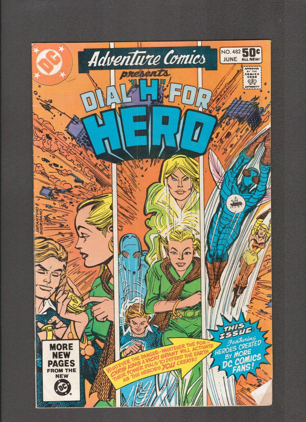 Adventure Comics #482 (1981) Dick Girodano, Carmine Infantino DC Comics