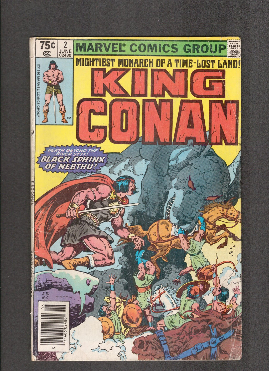 King Conan #2 (1980) John Buscema, Ernie Chan Marvel Comics