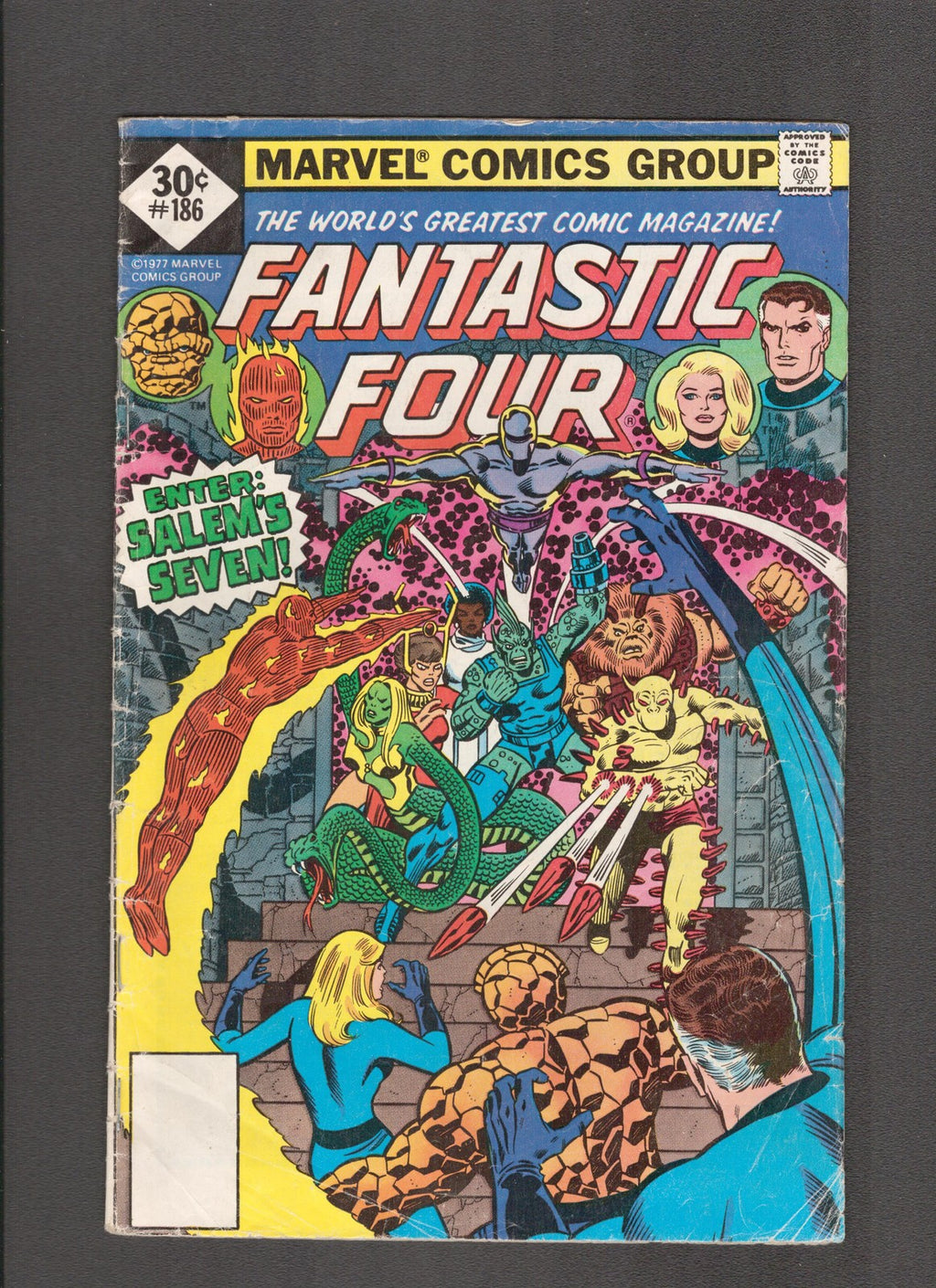 Fantastic Four #186 (1977) George Perez, Joe Sinott Marvel Comics