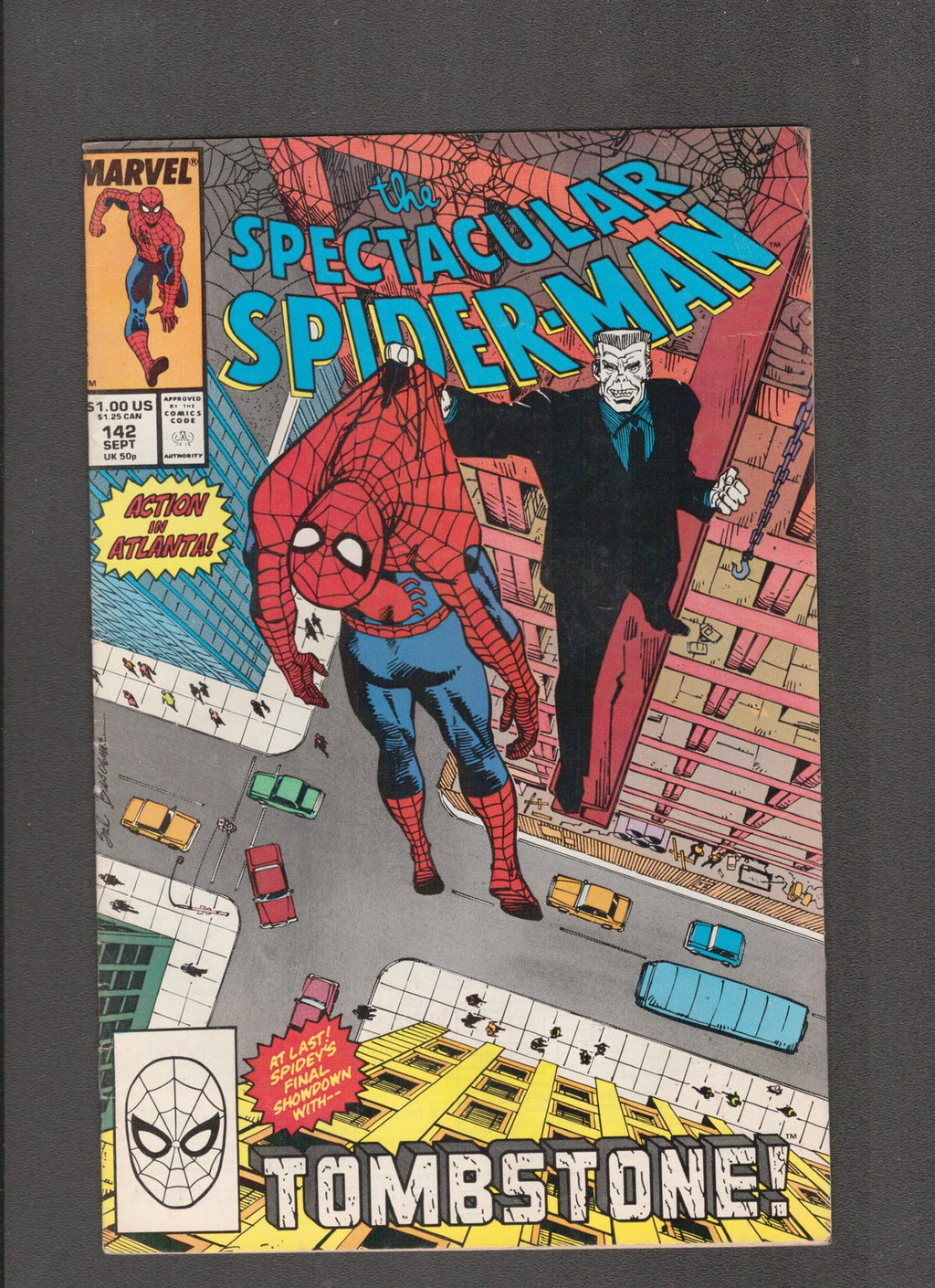 Spectacular Spider-Man #142 (1988) Sal Busccema Marvel Comics