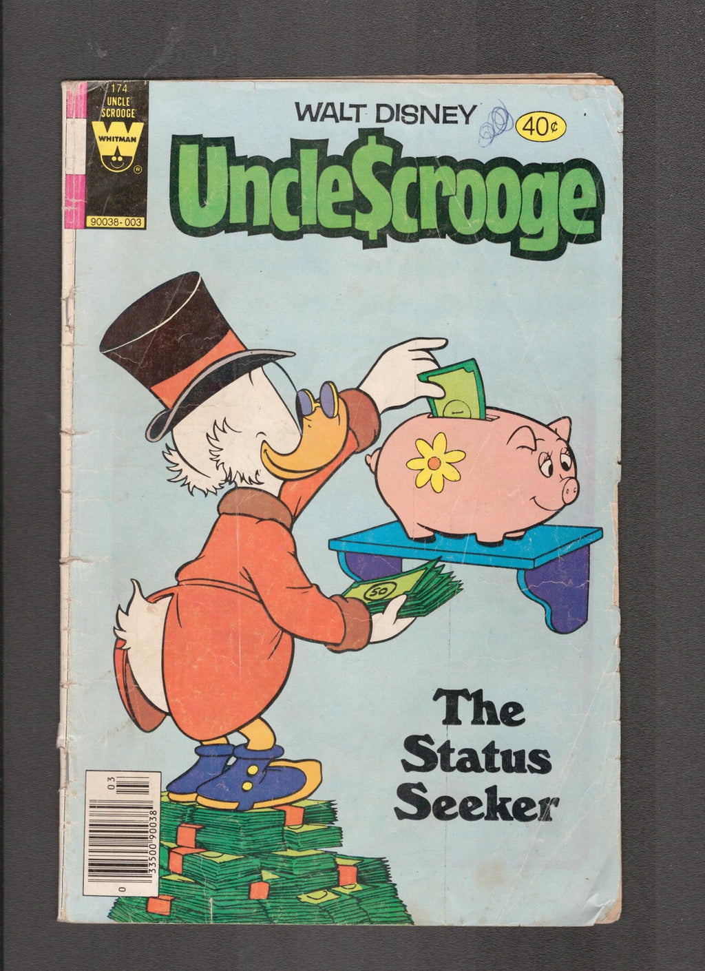 Uncle Scrooge #174 (1980) Low Grade Whitman Comics