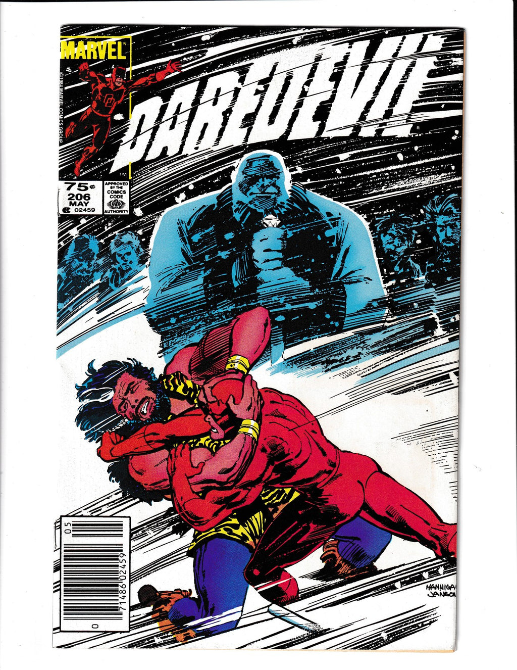 Daredevil #206 (1984) Marvel Comics
