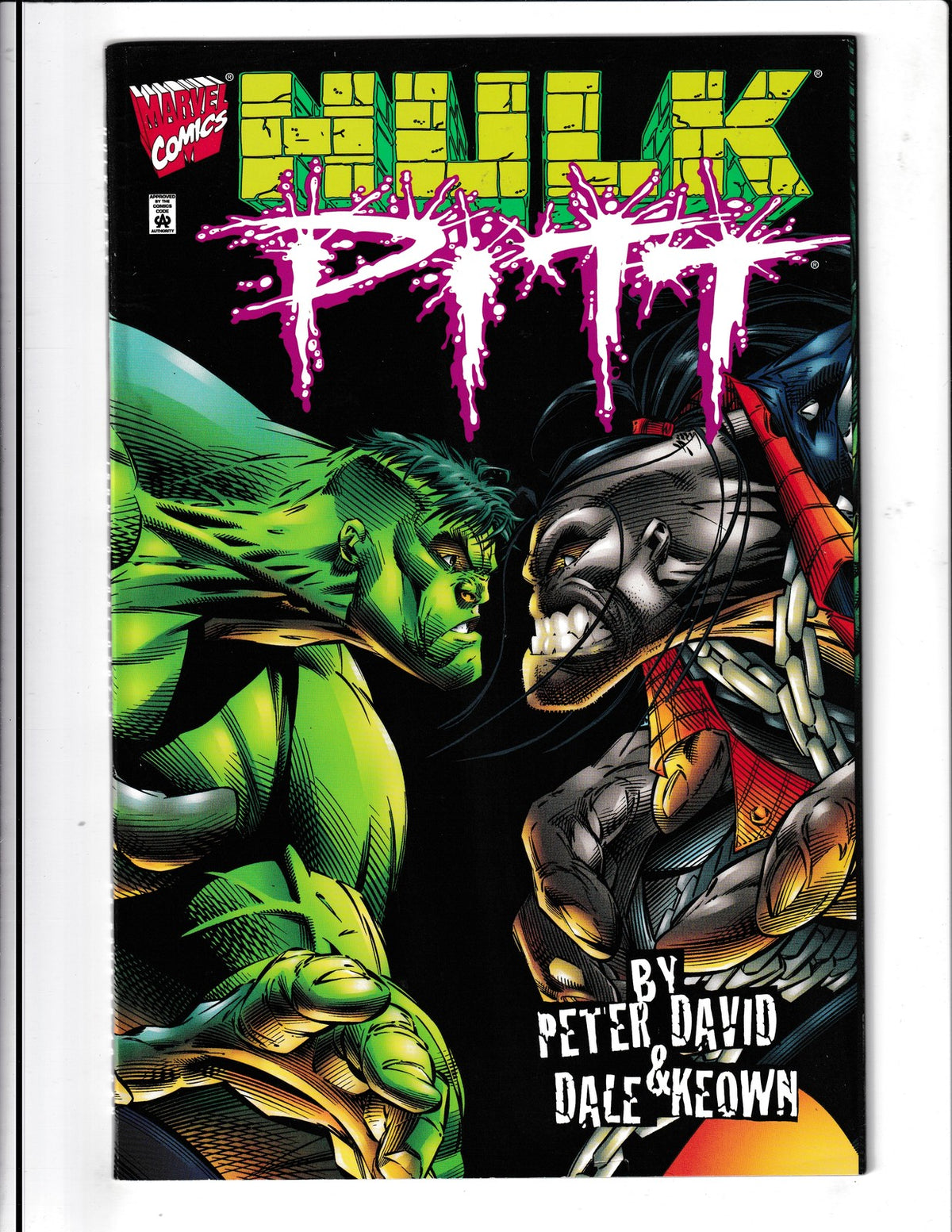 Hulk/Pitt #1 (1996) Dale Keown Cover Art Marvel Comics