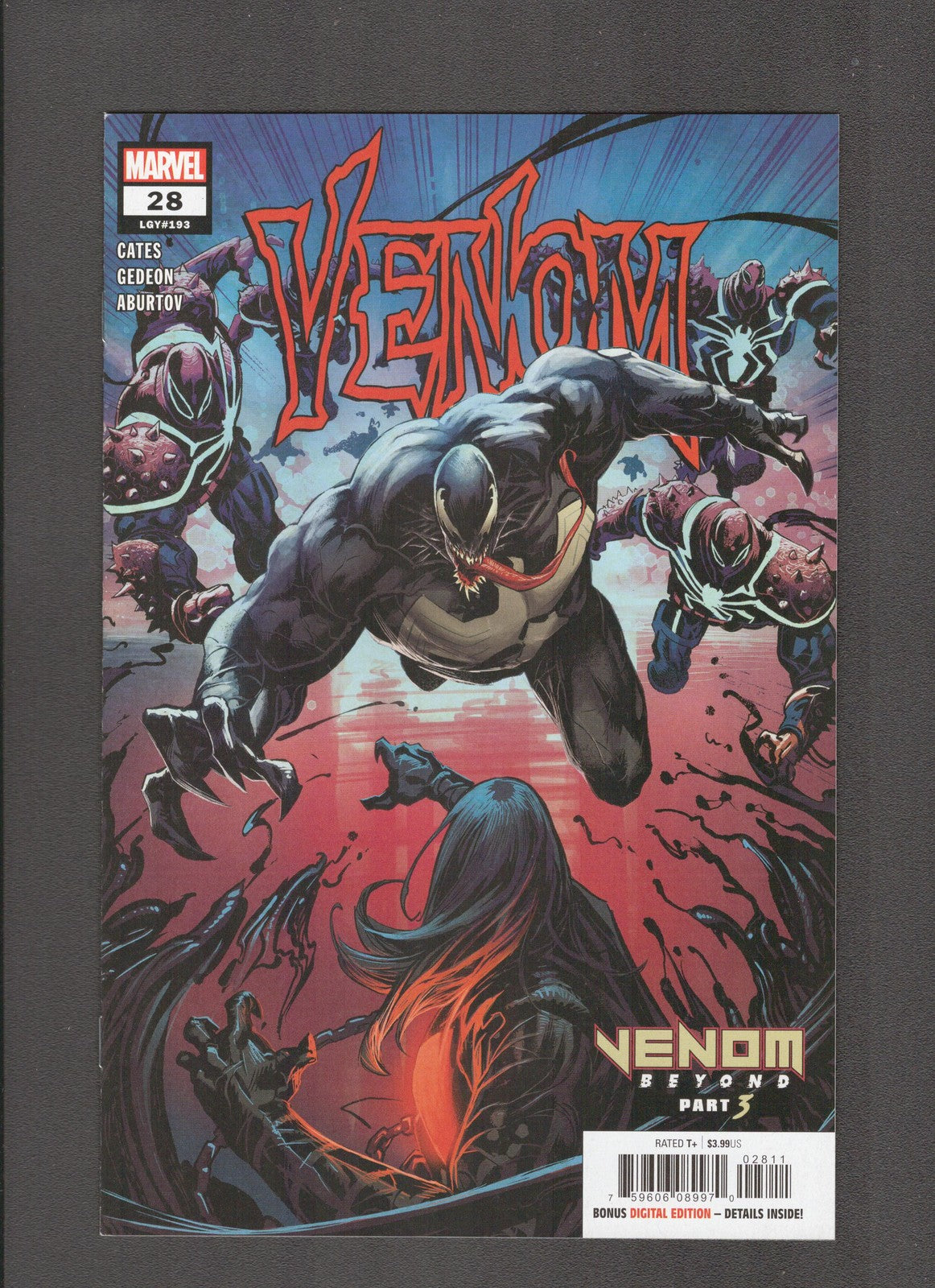 Venom #28 (2020) Donny Cates, Beyond Part 3 Marvel Comics
