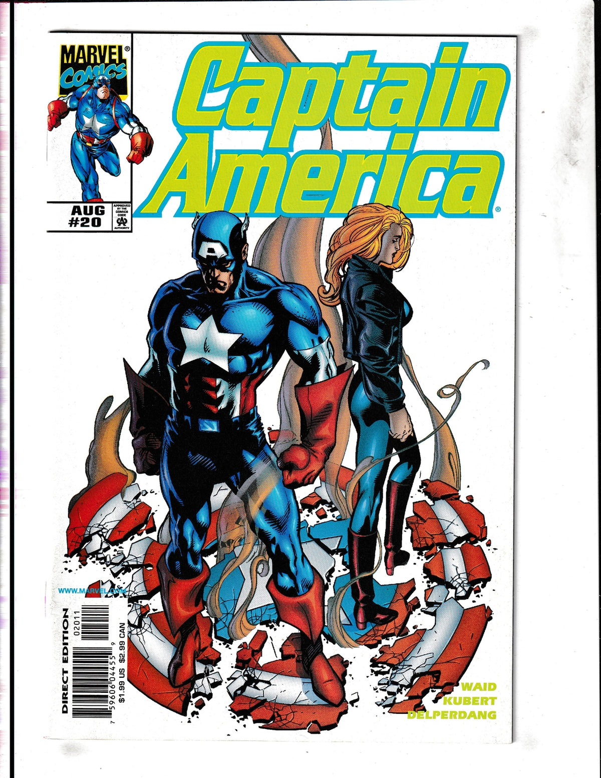 Captain America #20 (1999) Marvel Comics