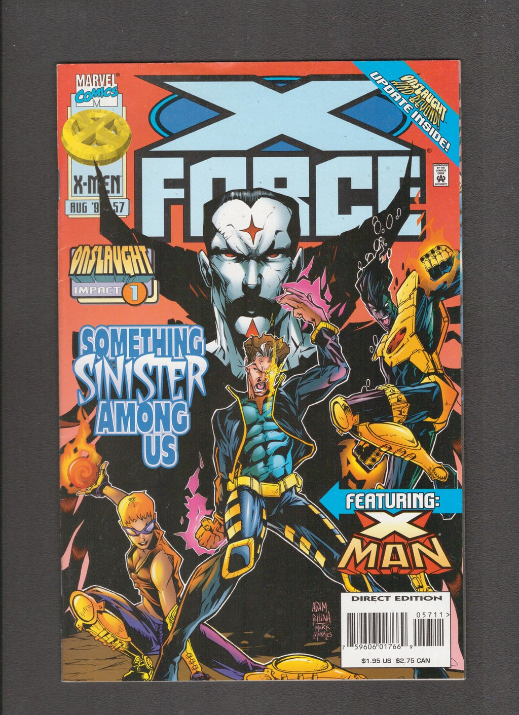 X-Force #57 (1996) Richard Starkings Marvel Comics