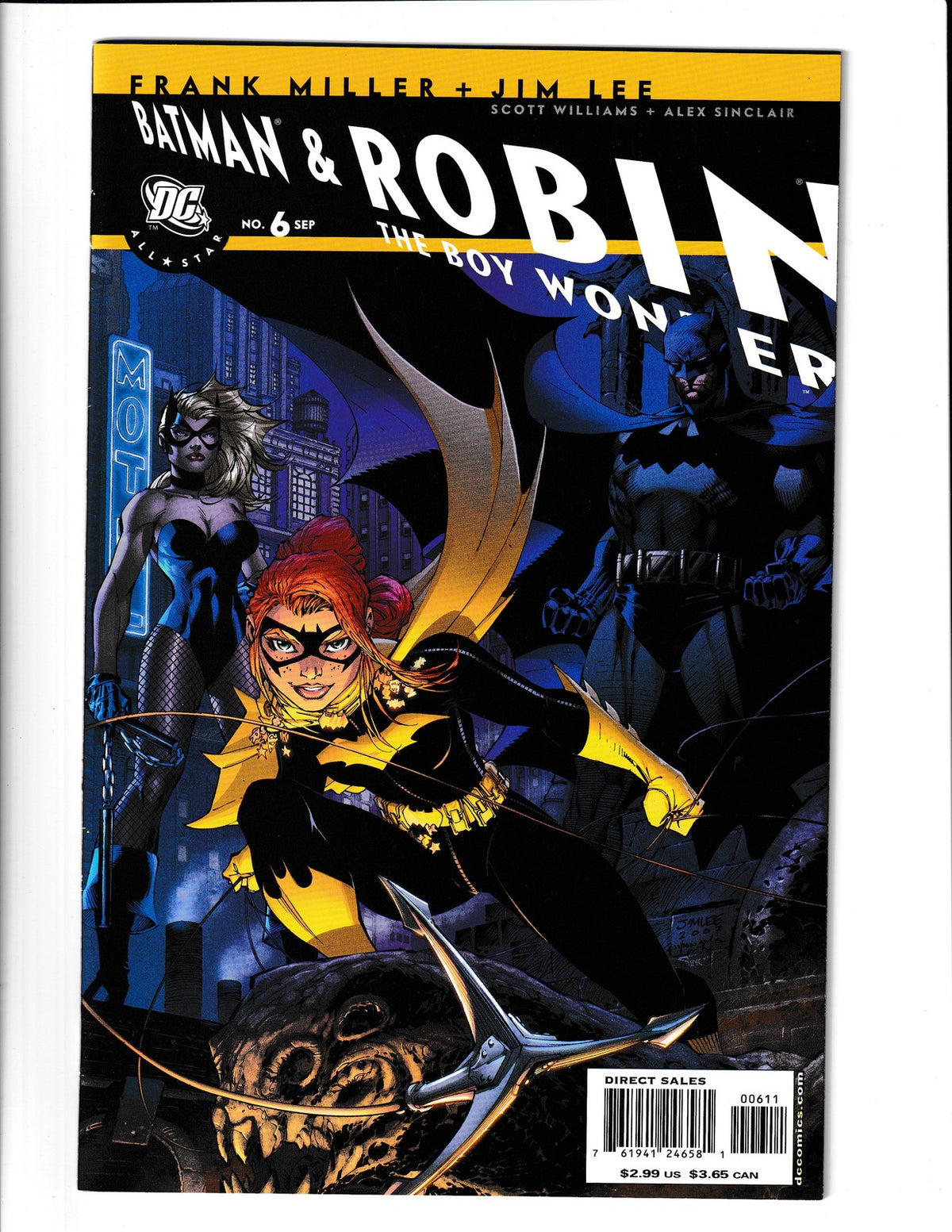 All-Star Batman & Robin: The Boy Wonder #6 (2007) Frank Miller Jim Lee DC Comics