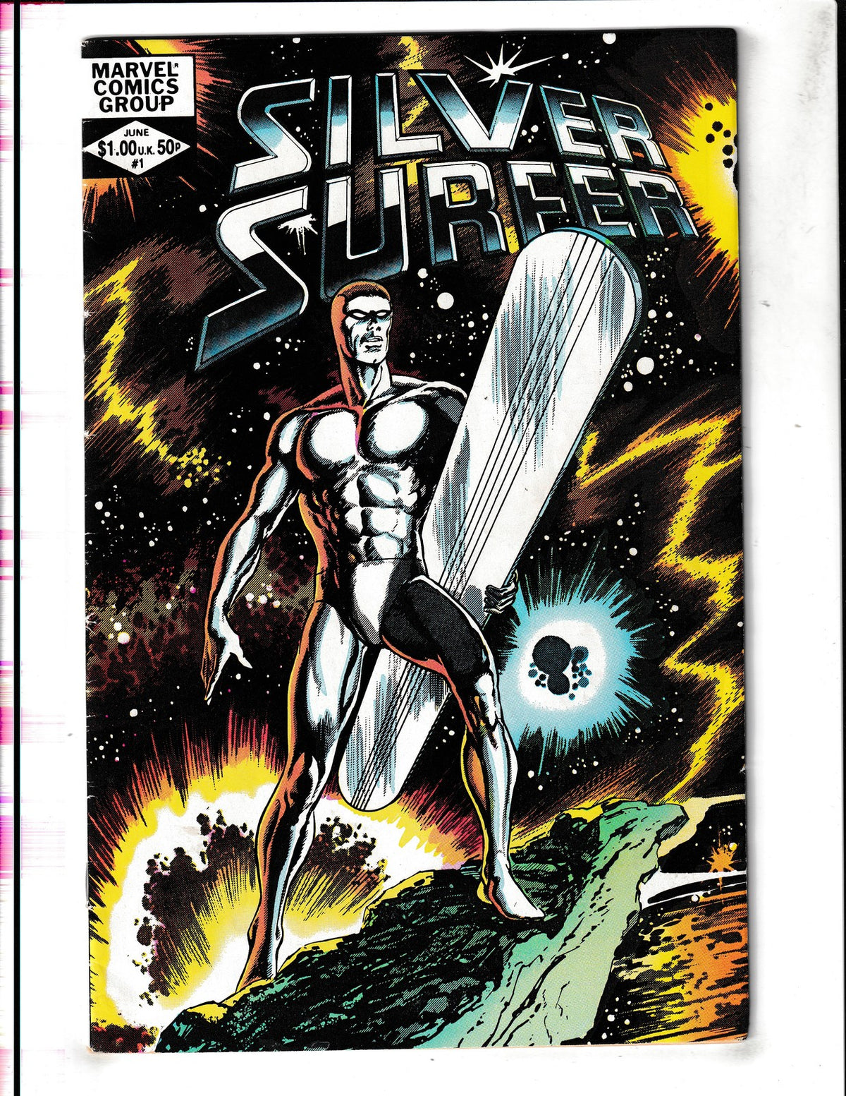 Silver Surfer #1 (1982) Origin Retold - John Byrne Marvel Comics