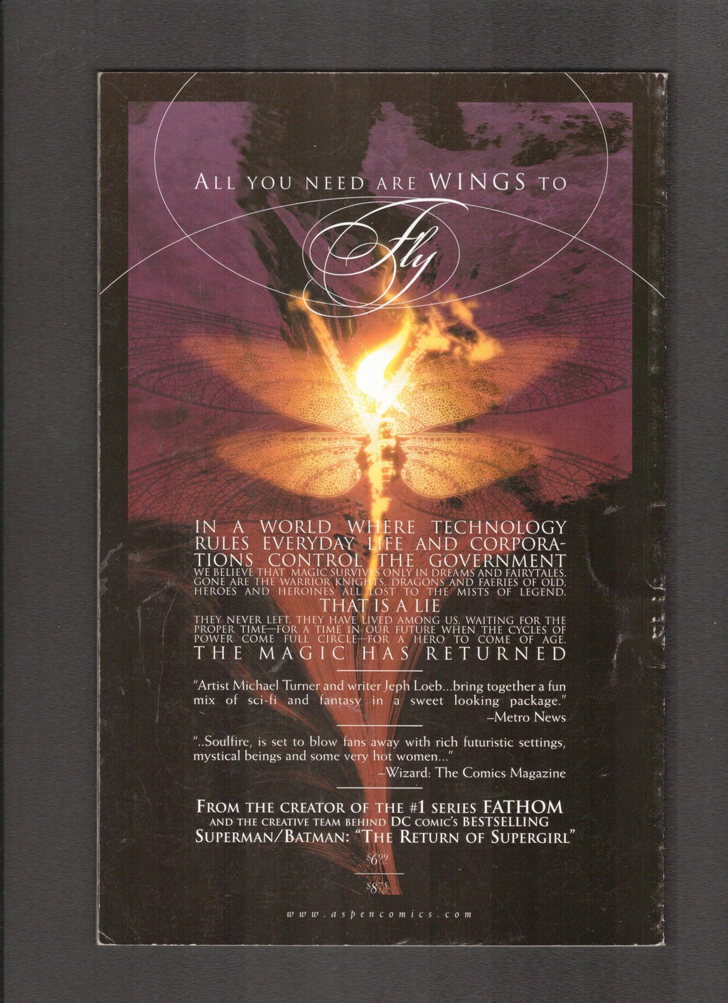 Michael Turner's Soulfire: Collected Edition #1 (2005) TPB Aspen Comics