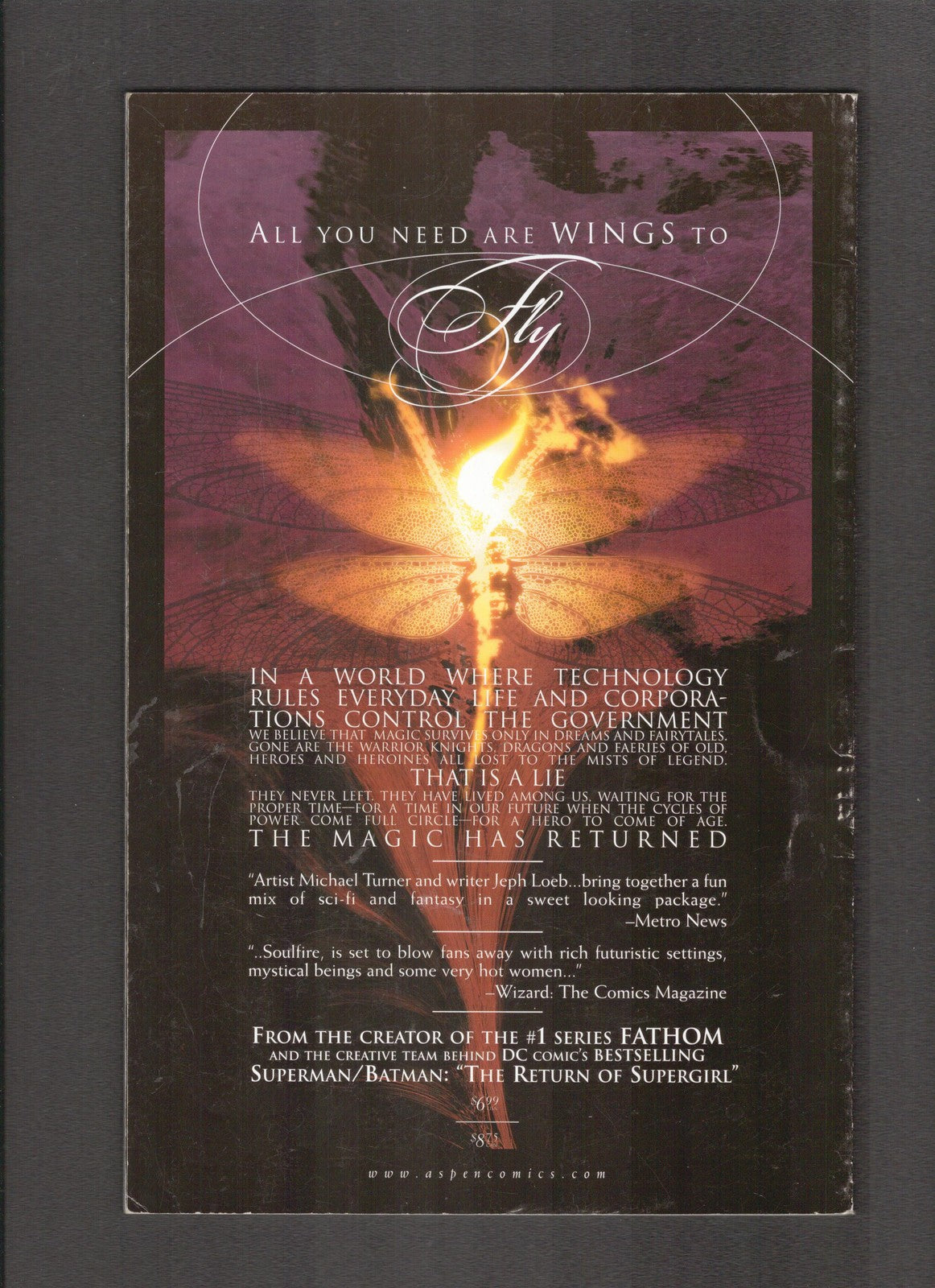Michael Turner's Soulfire: Collected Edition #1 (2005) TPB Aspen Comics