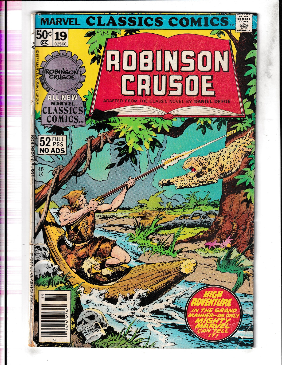 Marvel Classics Comics #19 (1977) Robinson Crusoe Marvel Comics