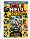 War is Hell #8 (1974) starring Sgt Fury Marvel Comics