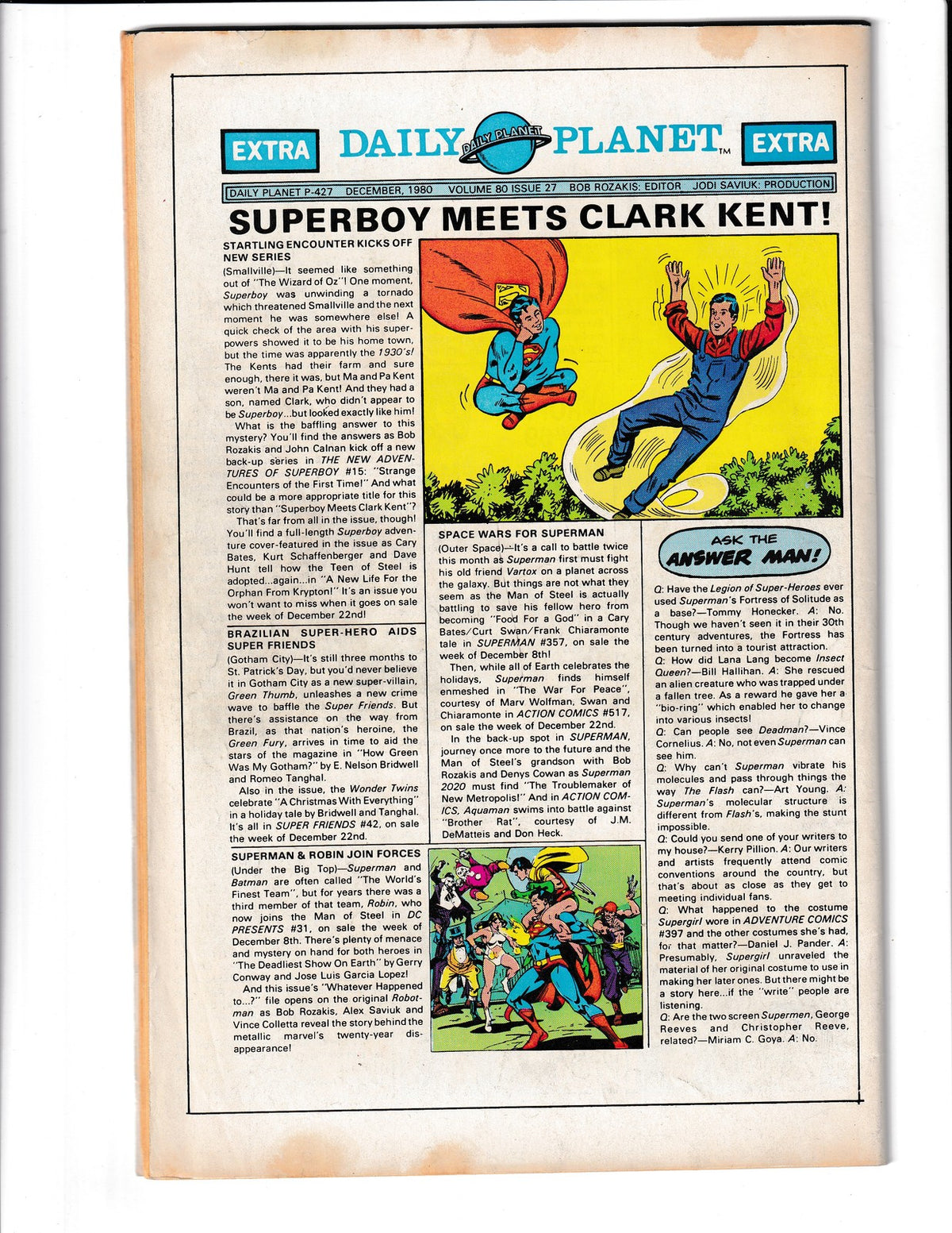 Superman Family #206 (1981) DC Comics