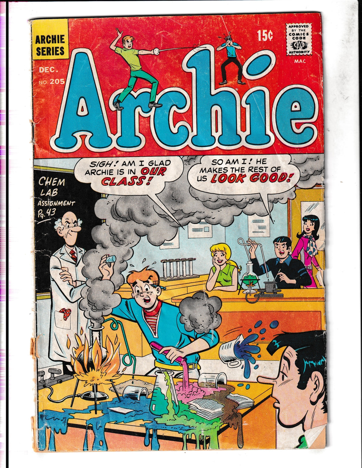 Archie Comics #205 (1970) Archie Comics