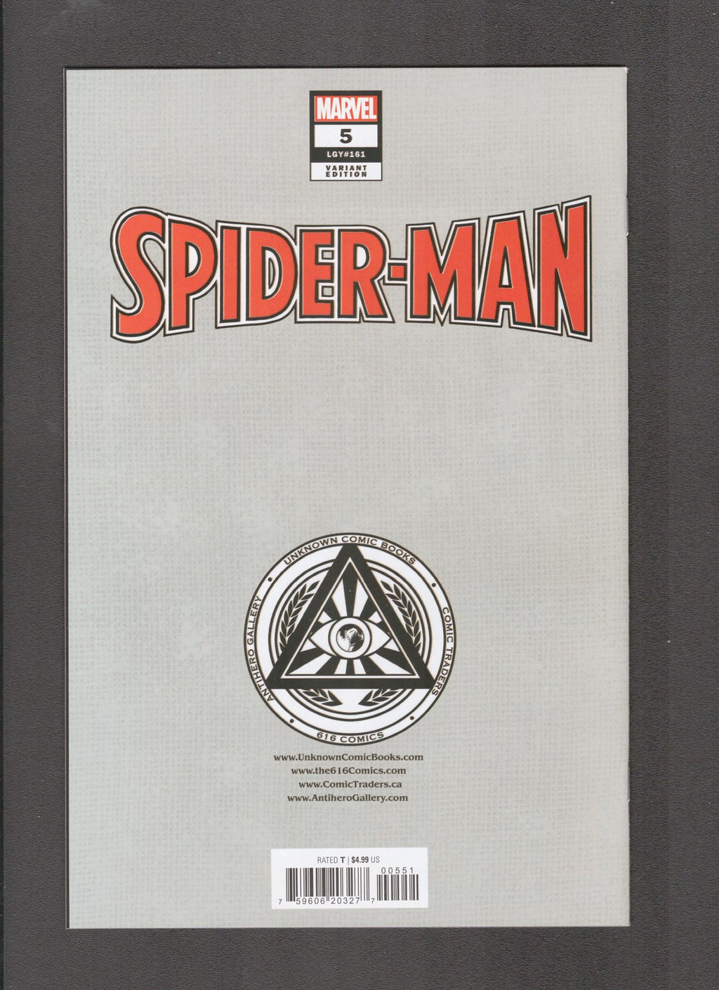 Spider-Man #5 Illum-A (2023) Del'Otto Variant Marvel Comics