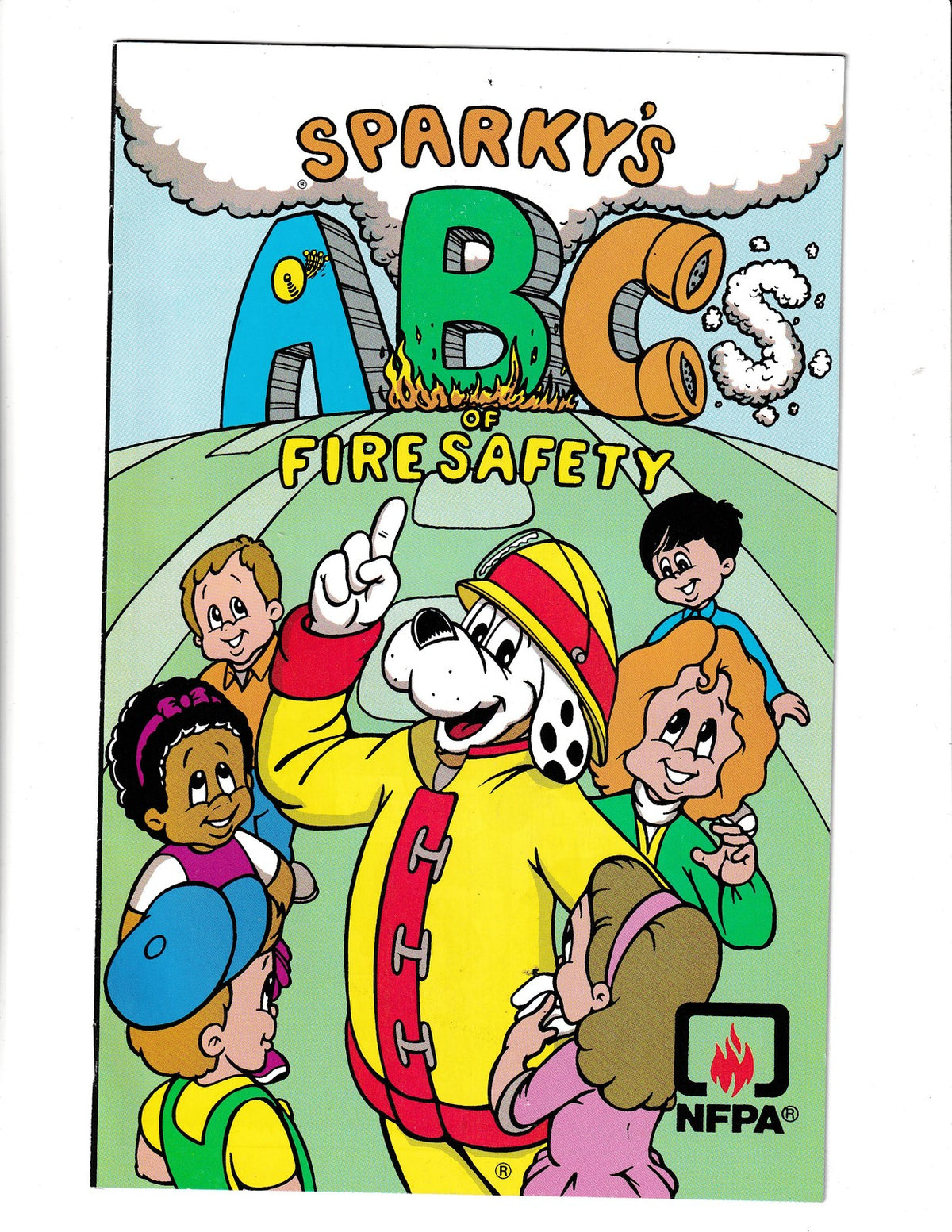 Sparky's ABCs of Fire Safety #NN (1991) Fire Safety NFPA Comics