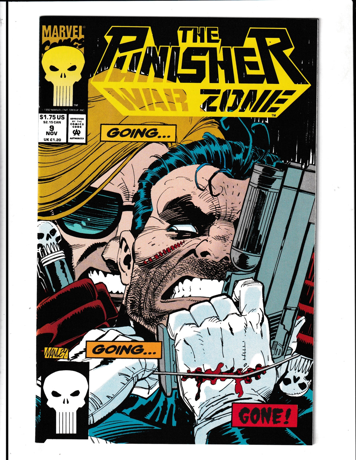 Punisher War Zone #9 (1992) High Grade Marvel Comics