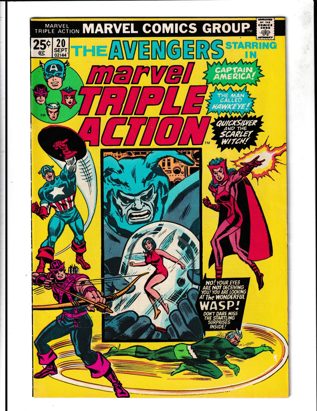 Marvel Triple Action #20 (1974) Marvel Comics