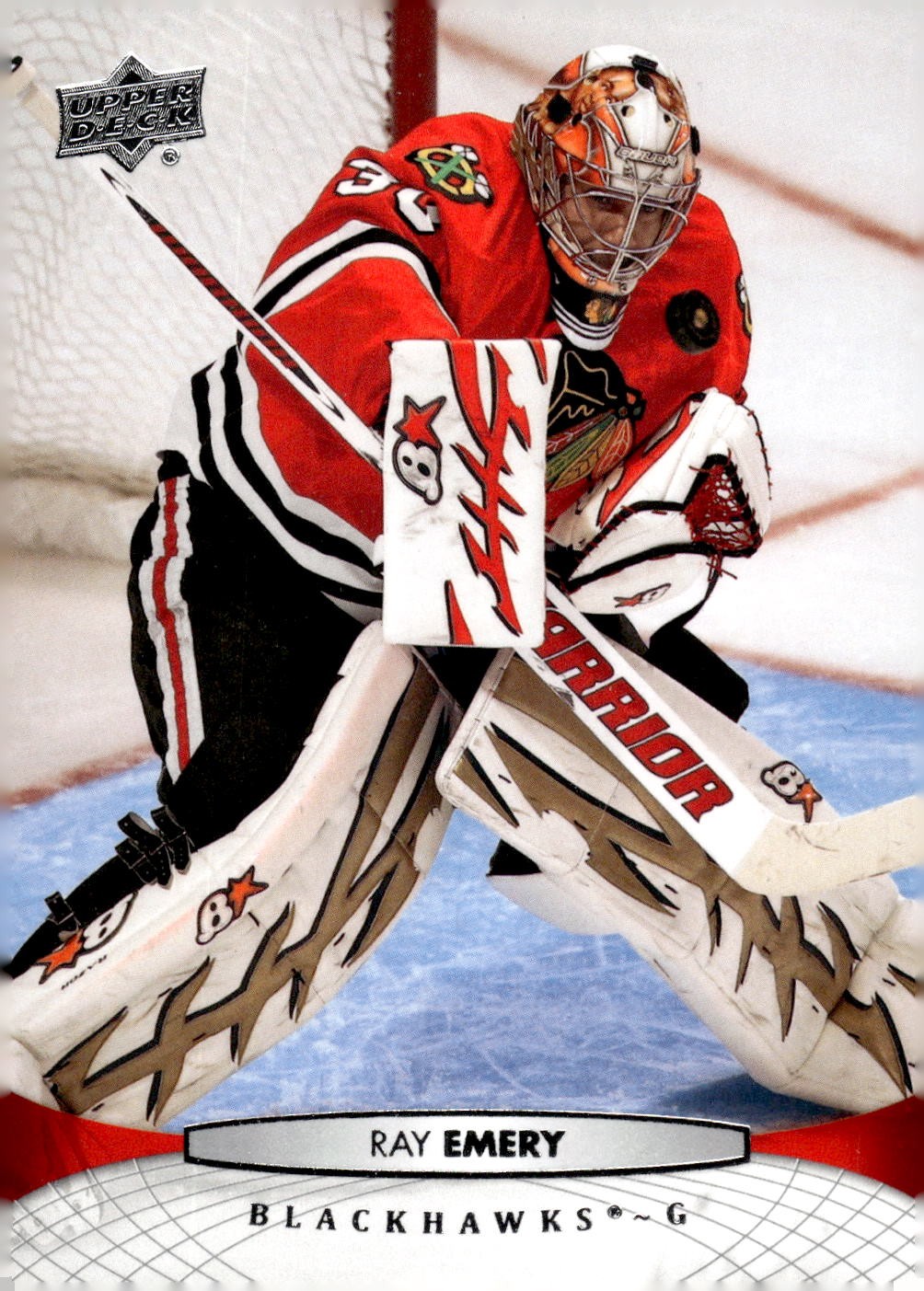 2011-12 Upper Deck #415 Ray Emery Hockey Chicago Blackhawks