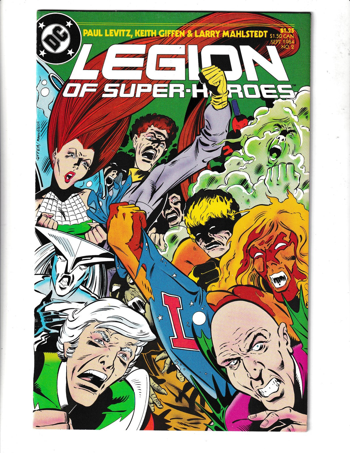Legion of Super-Heroes #2 (1984) Where's a Villain? DC Comics