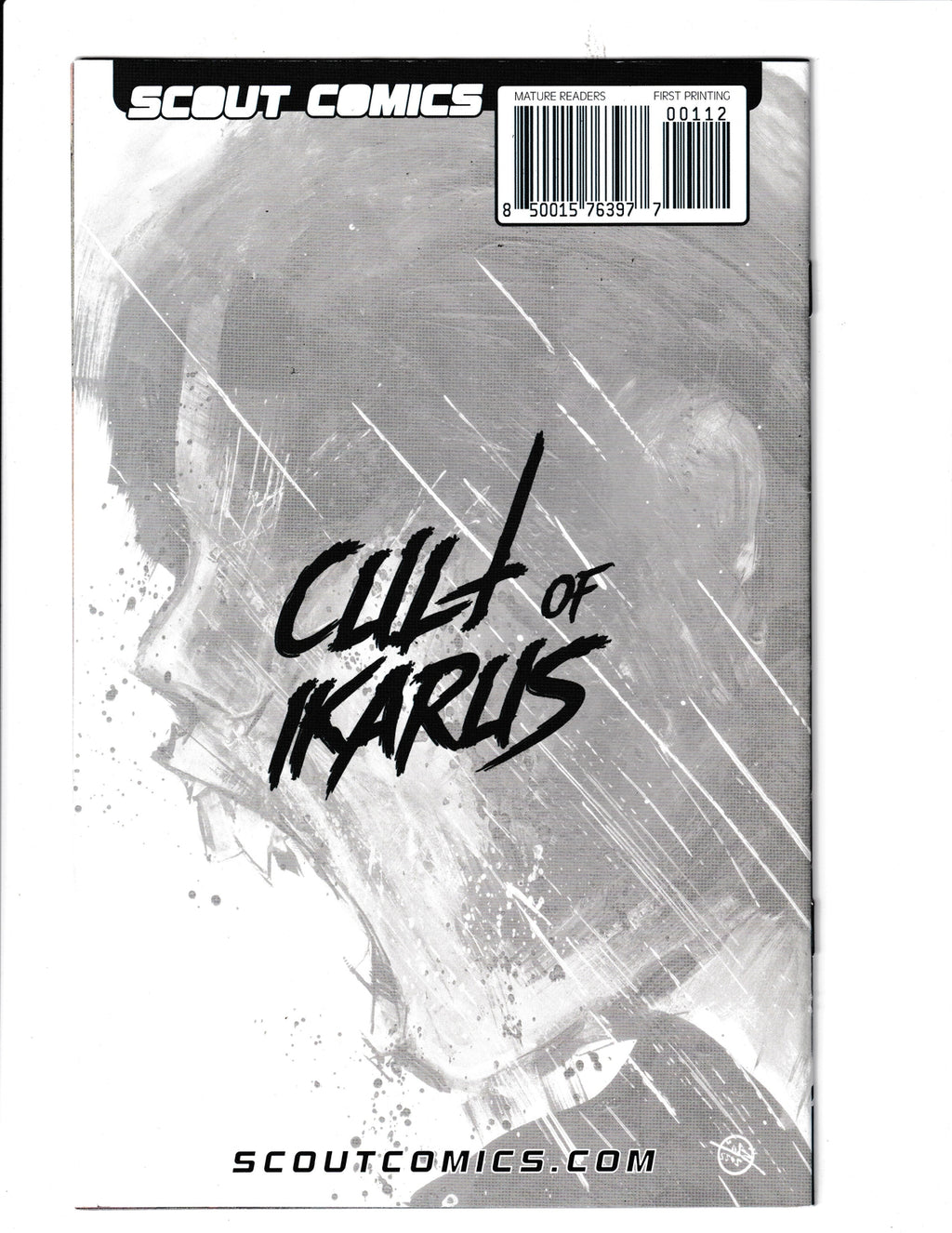 Cult of Ikarus #1 (2022) 2nd Print Scout Comics SKU:978