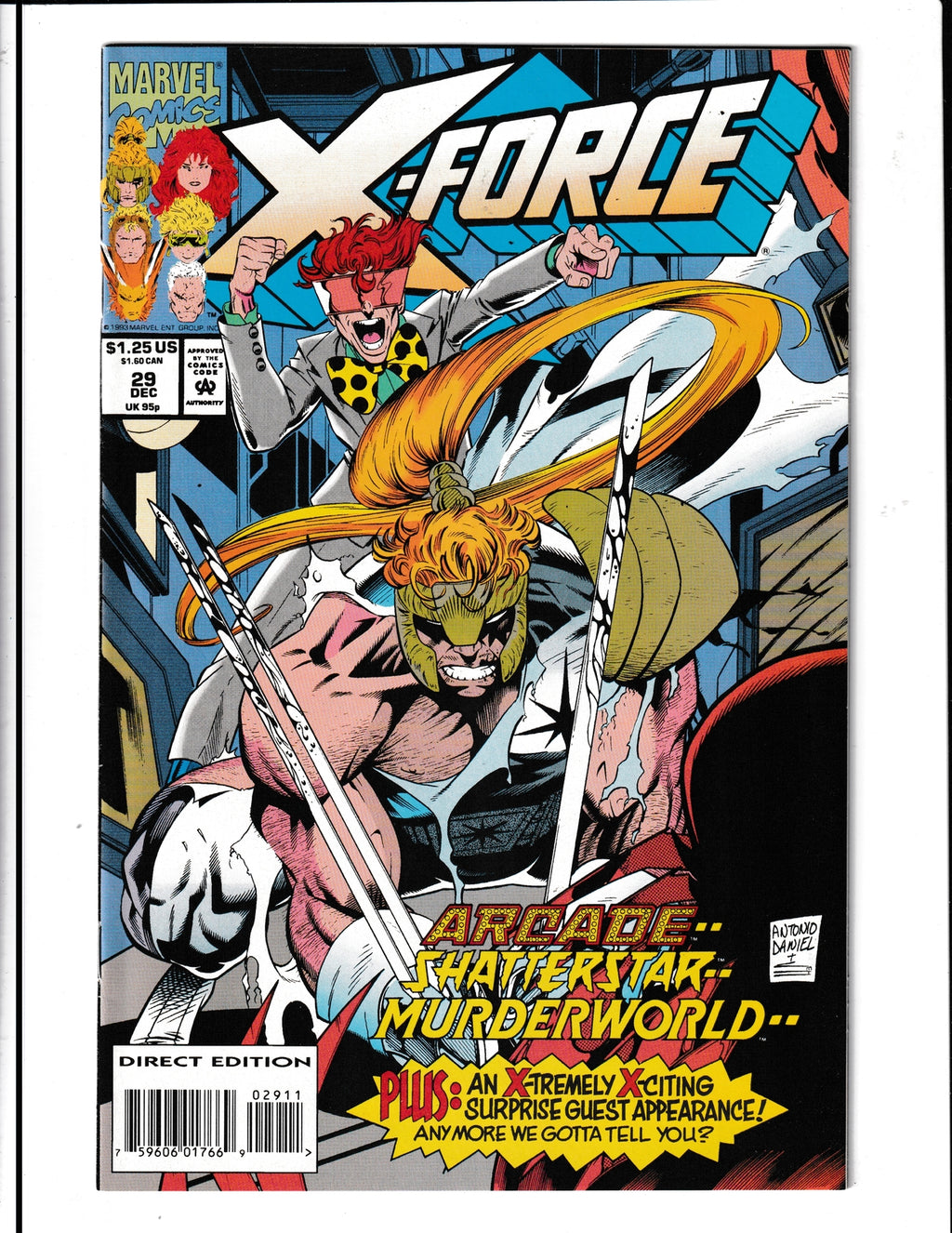 X-Force #29 (1993) Marvel Comics