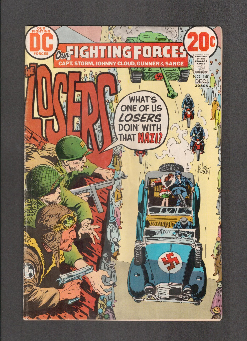 Our Fighting Forces #140 (1972) The Losers DC Comics