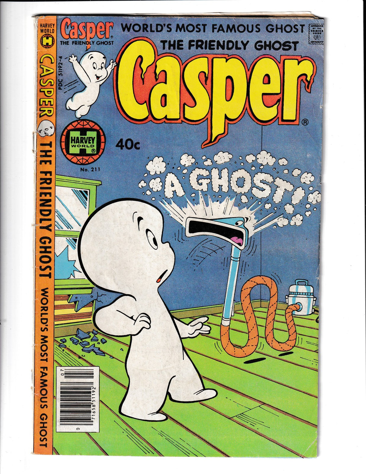Friendly Ghost Casper #211 (1980) Harvey Comics