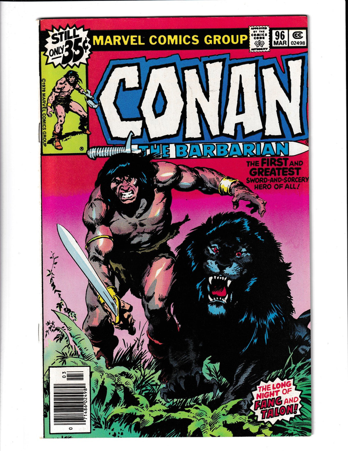 Conan the Barbarian #96 (1979) Buscema/Thomas Marvel Comics