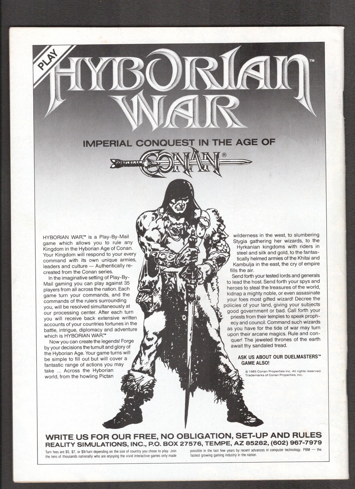Savage Sword of Conan #211 (1993) George Pratt Magazine Curtis Comics