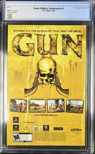 Seven Soldiers: Frankenstein #1 CGC 9.8 (2006) Grant Morrison ~TOP POP DC Comics