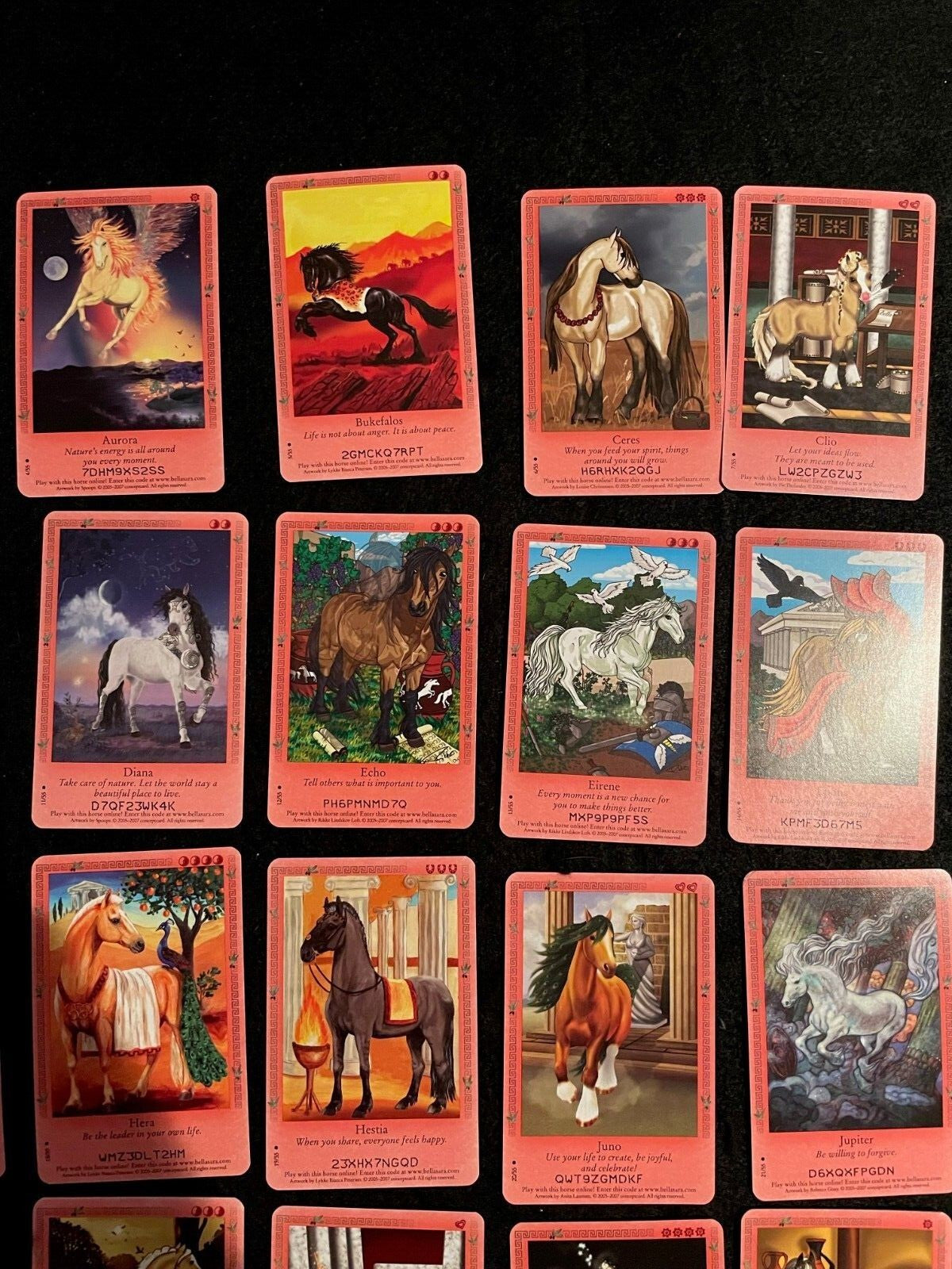 U-PICK Bella Sara Ancient Lights Common 1-28 + Energy Cards (2007) Hidden City