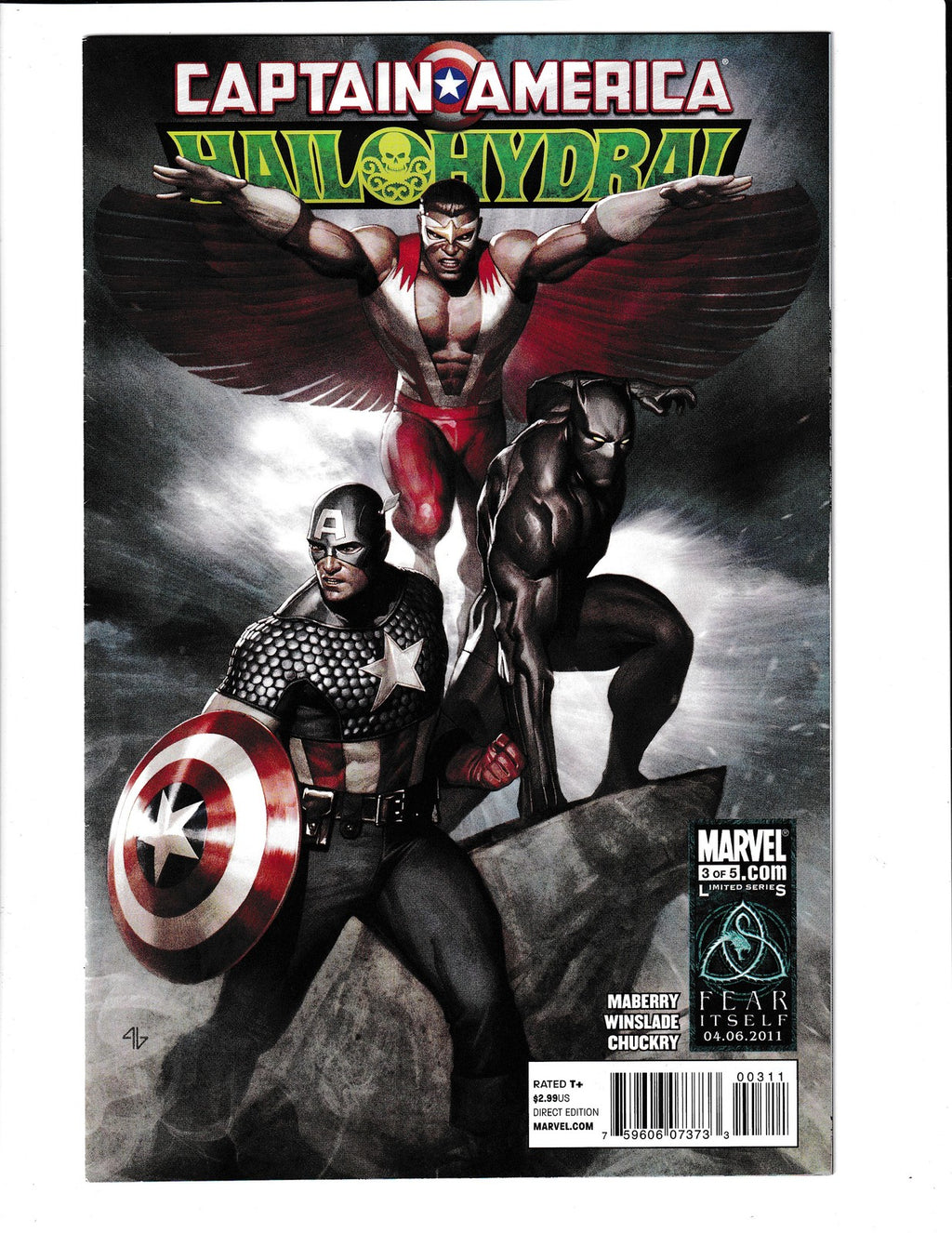 Captain America: Hail Hydra #3 (2011) Marvel Comics