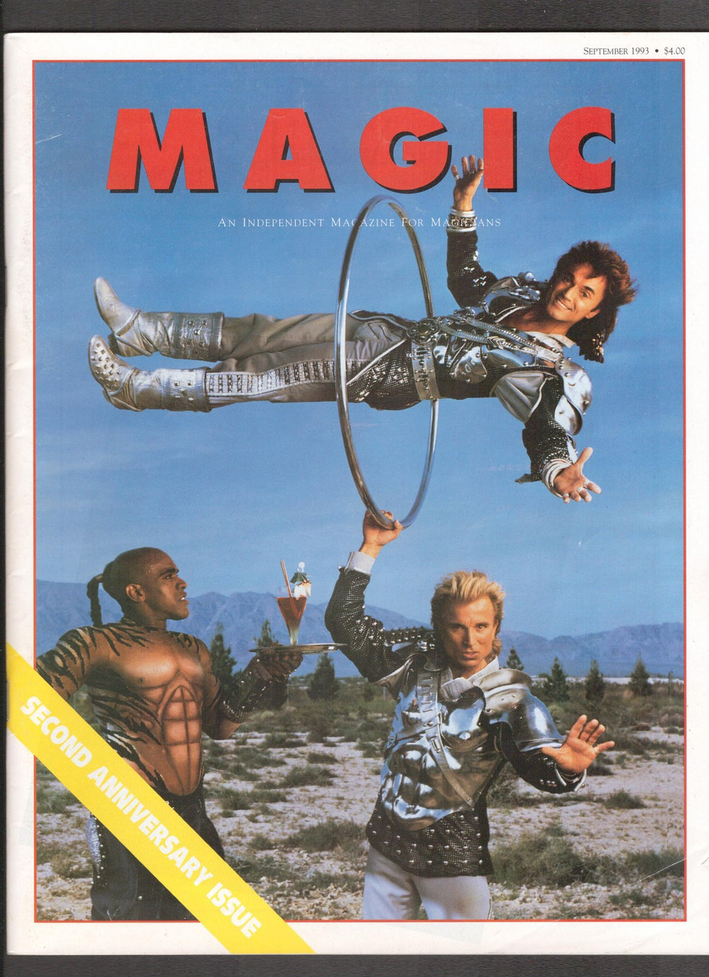 Magic Magazine #1 (1993) Siegfired and Roy Magic Comics