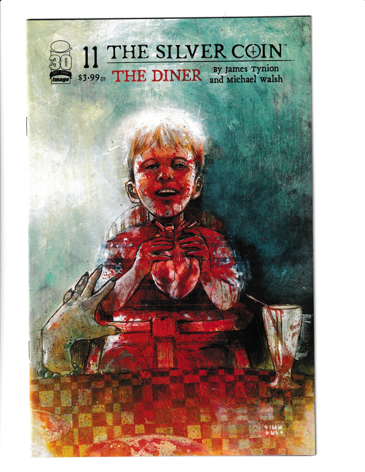 Silver Coin #11B (2022) Variant Martin Simmonds Cover Image Comics