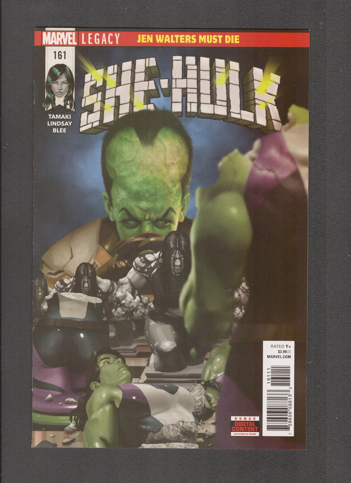 She-Hulk #161 (2018) Rahzzah Cover Marvel Comics
