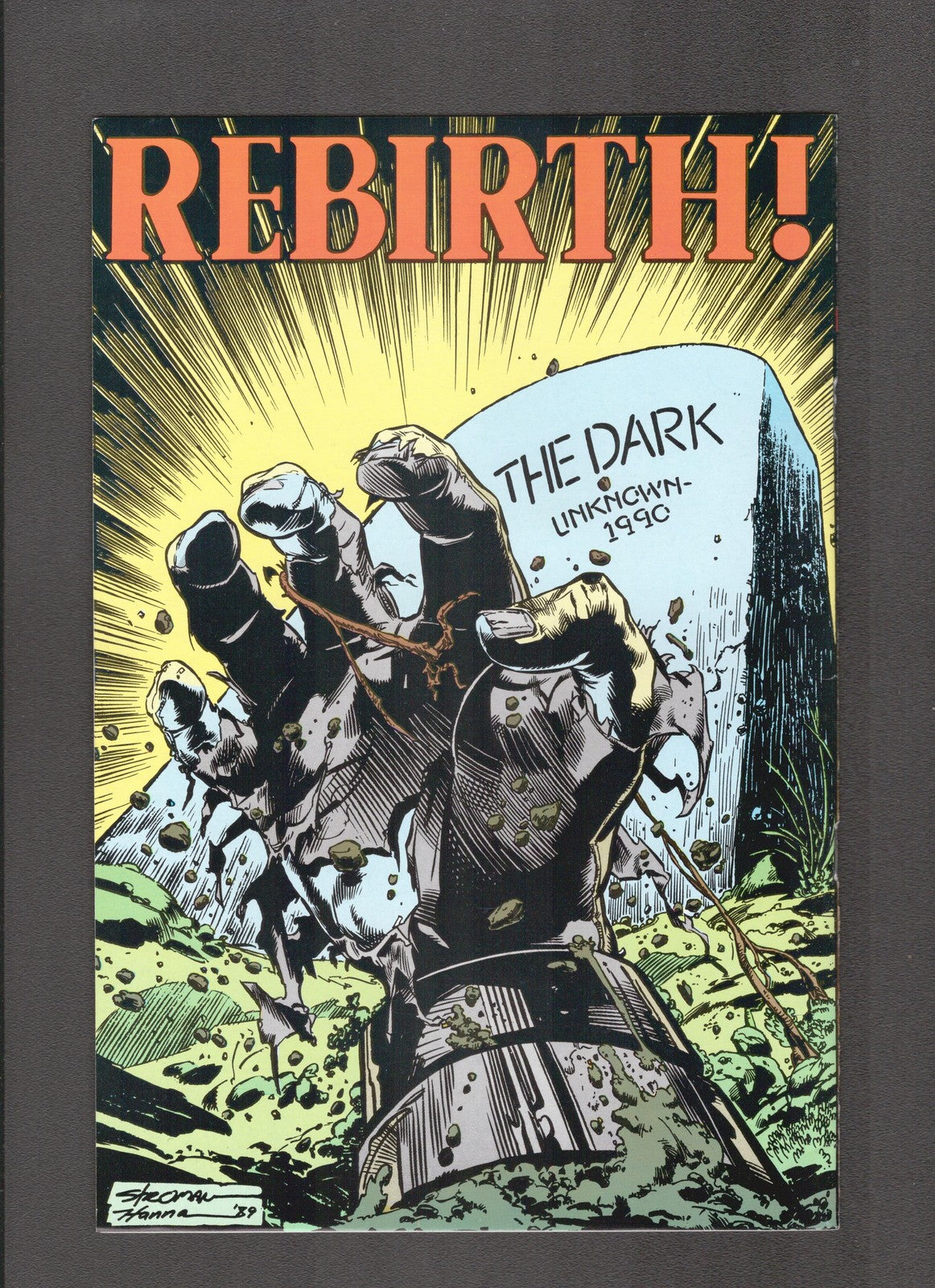 Dark #1 (1990) Larry Stroman Continum Comics