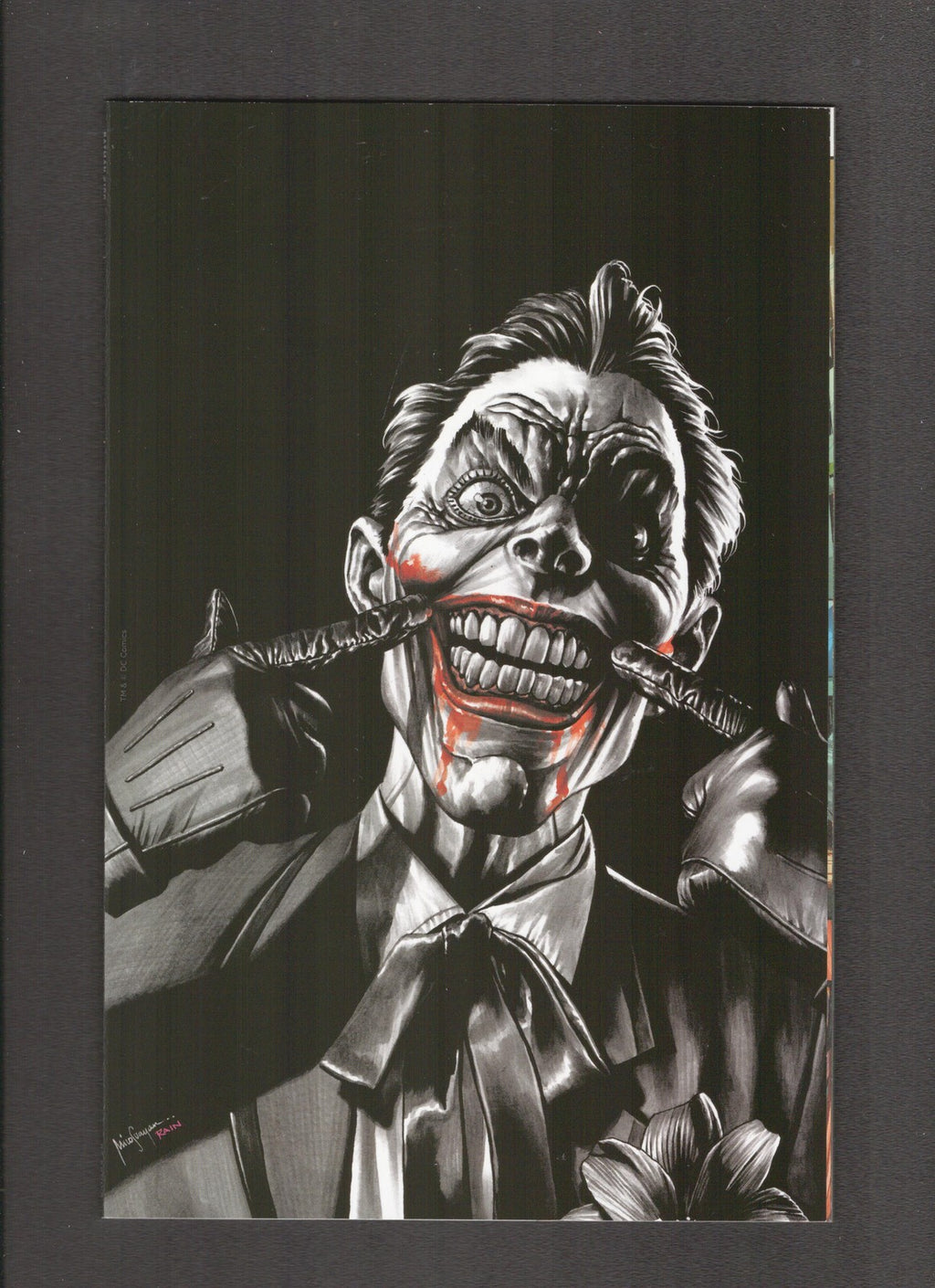 Batman #100unknown-C (2020) Mico Suayan B&W Virgin Variant DC Comics