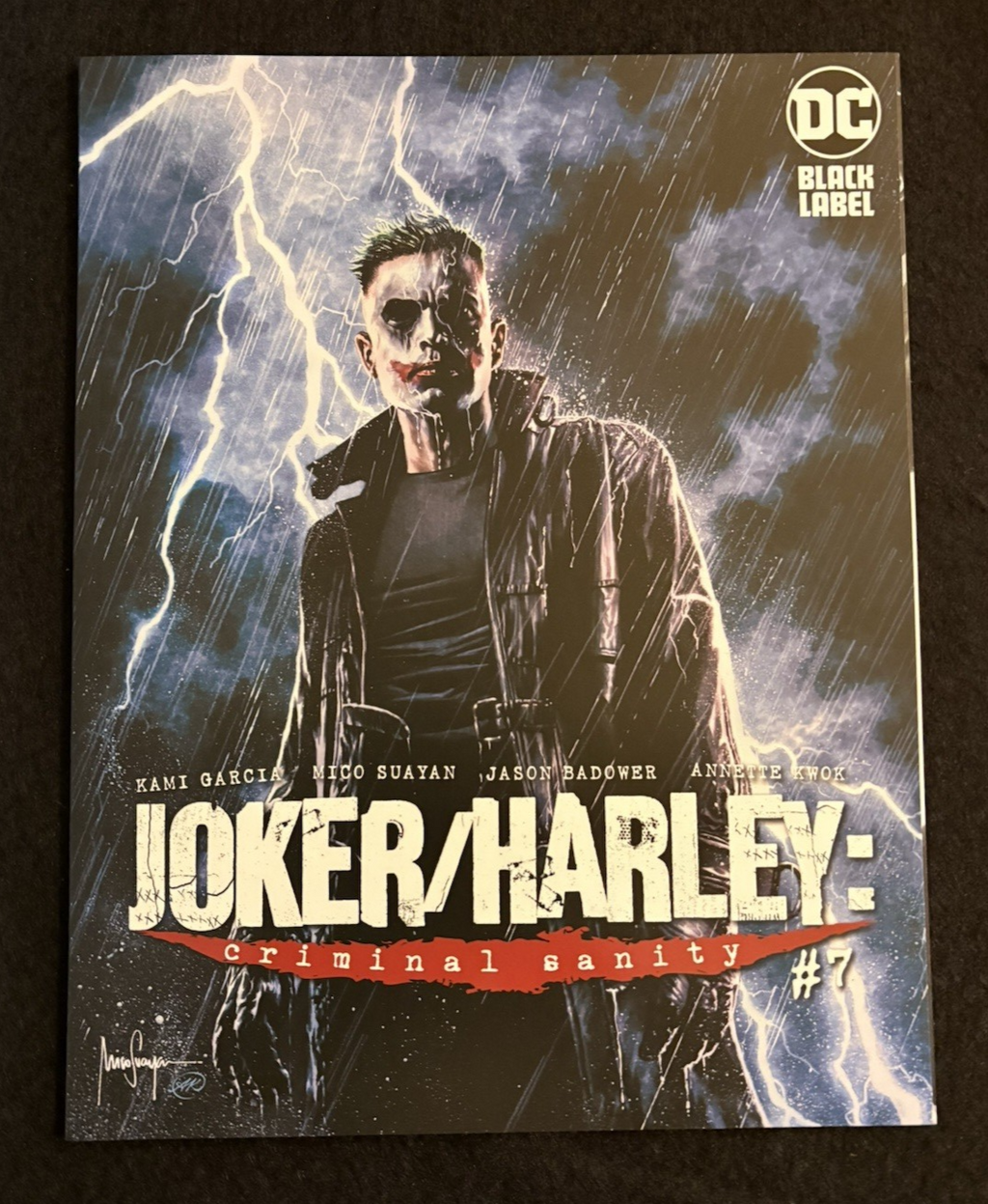 Joker/Harley: Criminal Sanity Set #1-8 & Secret Files #1 DC Black Label 2019-21