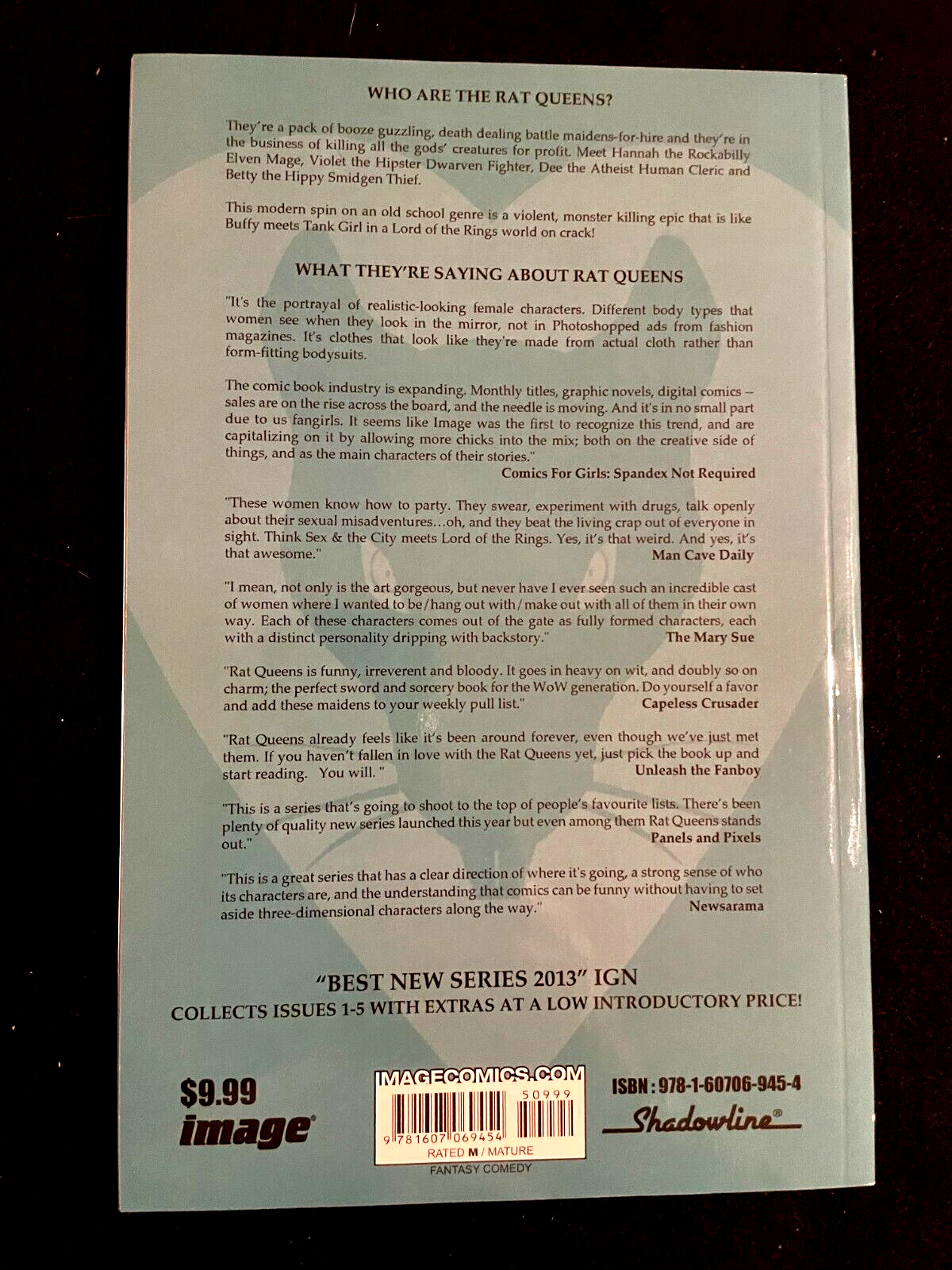 Rat Queens Vol #1 2015 - TPB - Fourth Print